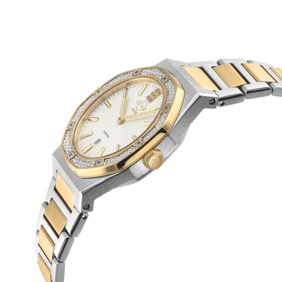 GV2 Palmanova Women's Silver Dial two tone yellow gold watch - Image 2