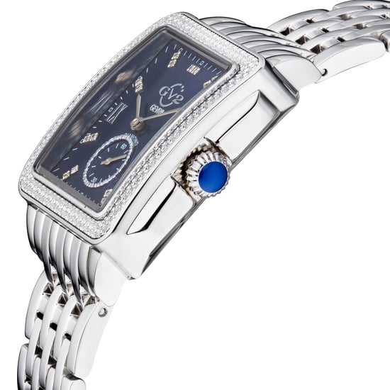 Bari Tortoise, Swiss Quartz Watch, Black MOP Dial, 316L Stainless Steel 34 MM, Sapphire Crystal - Image 3