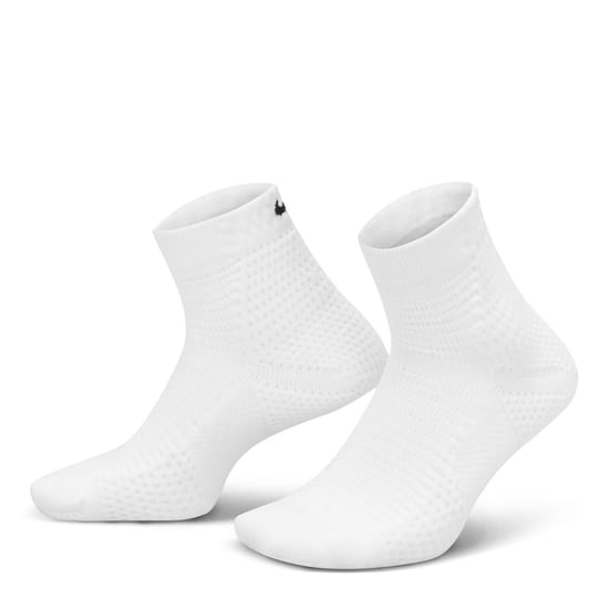 Men's Nike Unicorn Junior Ankle Trainer Socks in White/Black - Image 1