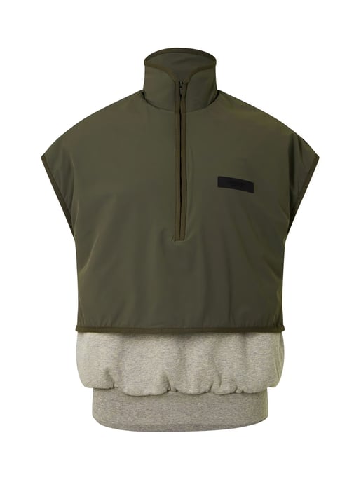 Essentials Nylon Fleece Mockneck Väst - Image 2