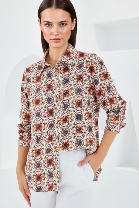 Gestreepte Lange Mouwen Shirt - Image 3