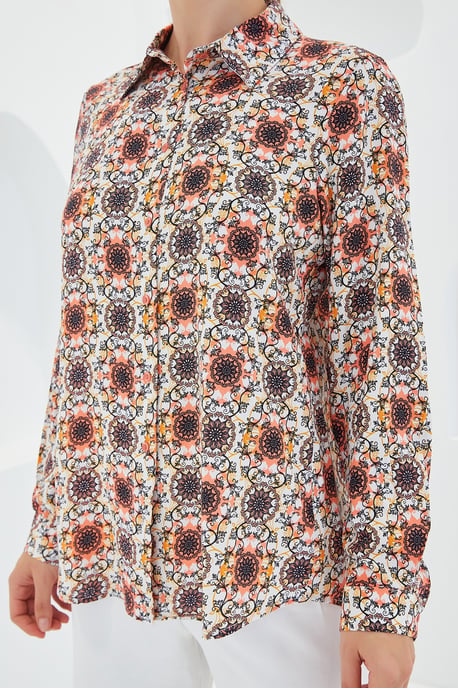 Gestreepte Lange Mouwen Shirt - Image 4