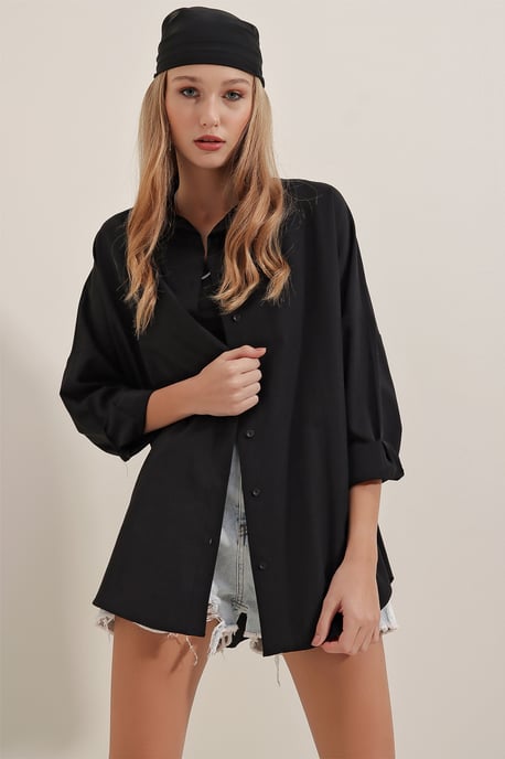 Oversized Poplin 2-Pack Shirt - Image 1