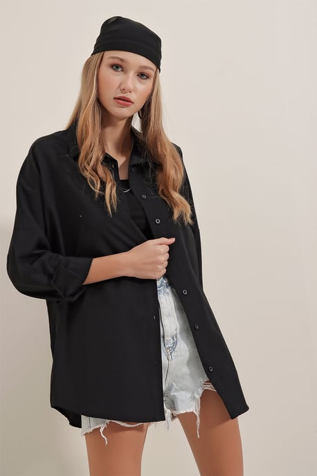 Oversized Poplin 2-Pack Shirt - Image 5