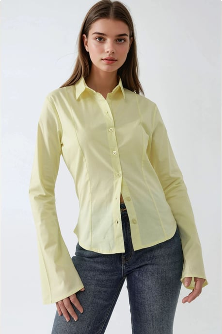 Getailleerd Langarmshirt - Image 2