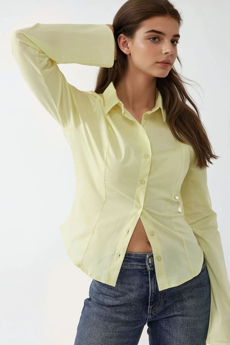 Getailleerd Langarmshirt - Image 6