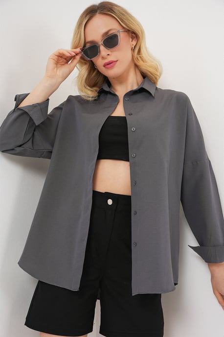 Oversized Poplin 2-Pack Shirt - Image 1
