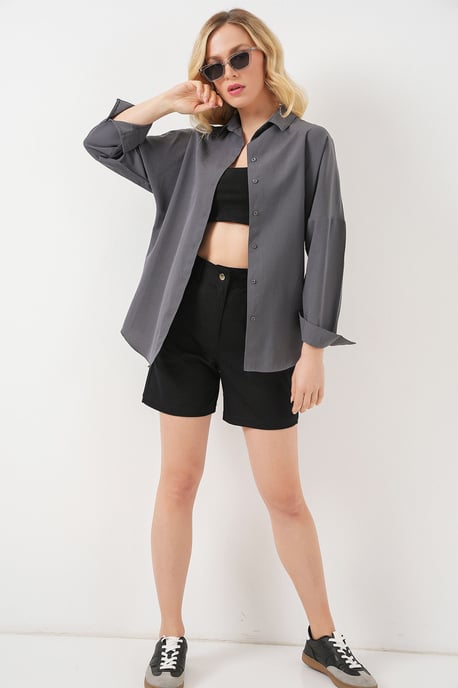 Oversized Poplin 2-Pack Shirt - Image 2