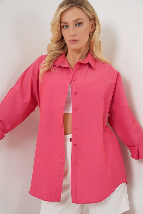 Oversized Poplin 2-Pack Shirt - Image 4