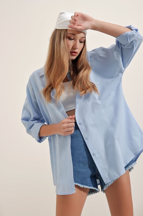 Överdimensionerad Poplin 2-pack Skjorta - Image 2