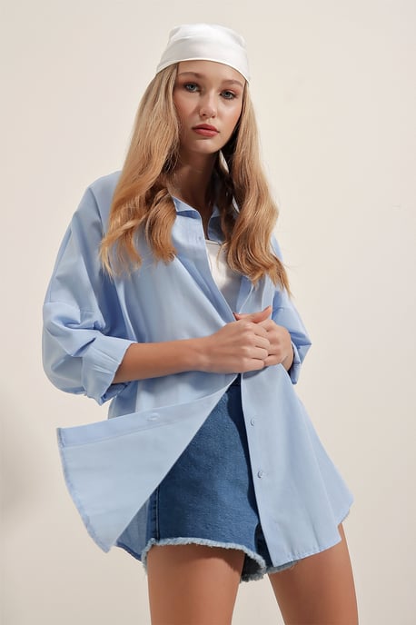 Överdimensionerad Poplin 2-pack Skjorta - Image 4