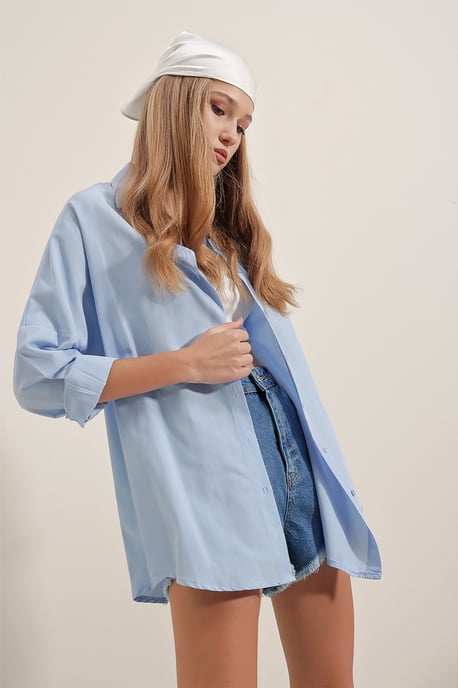 Överdimensionerad Poplin 2-pack Skjorta - Image 6
