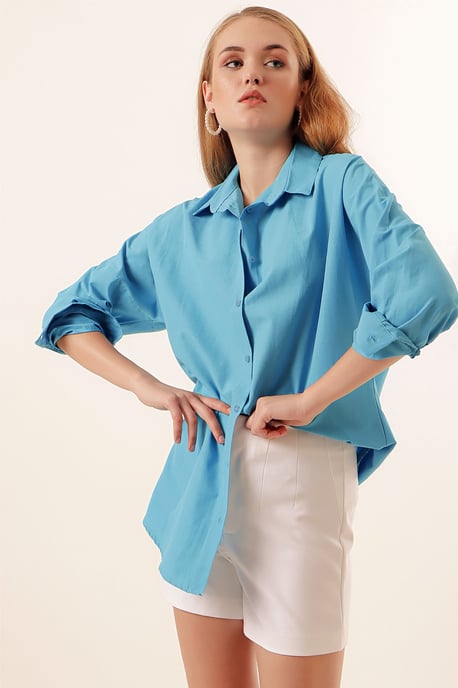 Oversized Poplin 2-Pack Shirt - Image 2
