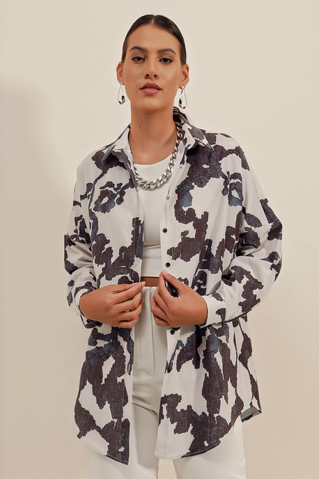 Oversized Poplin 2-Pack Shirt - Image 1