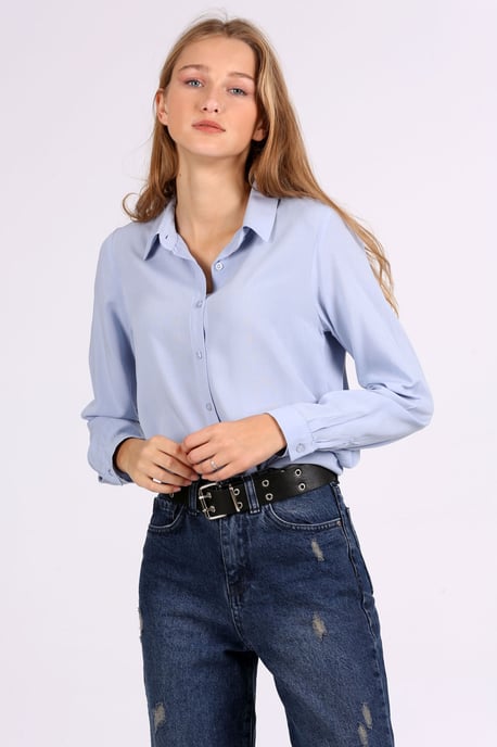 Basis Knop-Up Blouse - Image 2