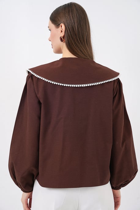 Poplin Baby Kraagshirt met Strik - Image 6