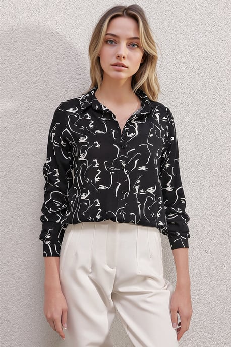 Gestreepte Lange Mouwen Shirt - Image 2