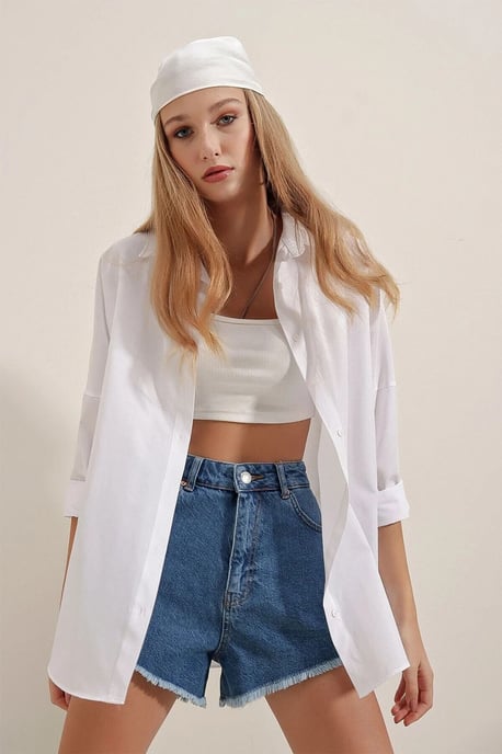 Oversized Poplin 2-Pack Shirt - Image 3