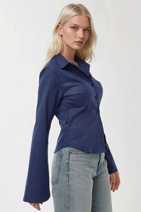 Aansluitend Langsleeve Shirt - Image 1