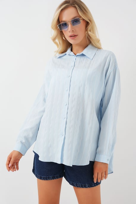 Överdimensionerad Poplin 2-pack Skjorta - Image 3