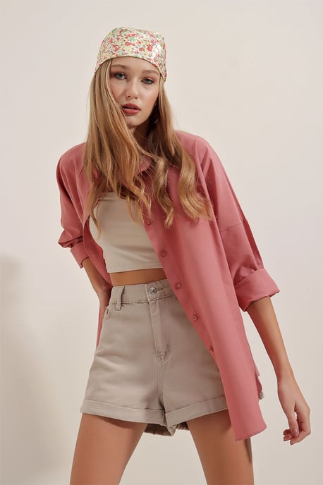 Oversized Poplin 2-Pack Shirt - Image 1