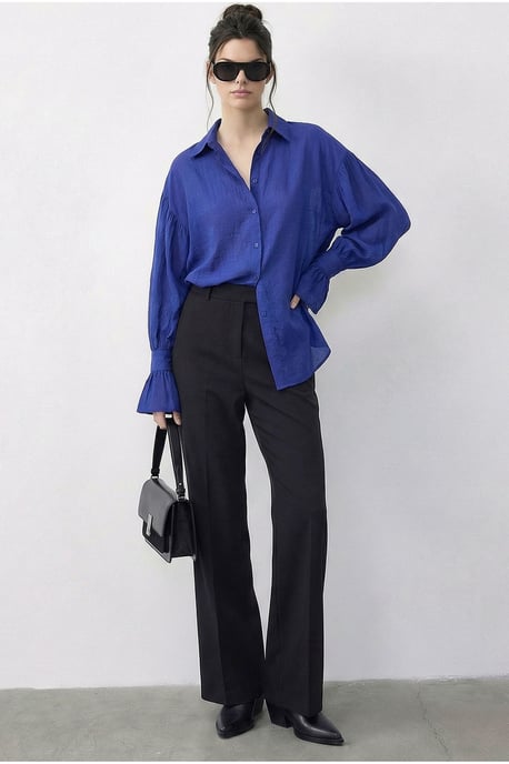 Overgrote Puff-Knoop Blouse - Image 4