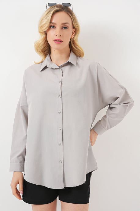 Oversized Poplin 2-Pack Shirt - Image 3