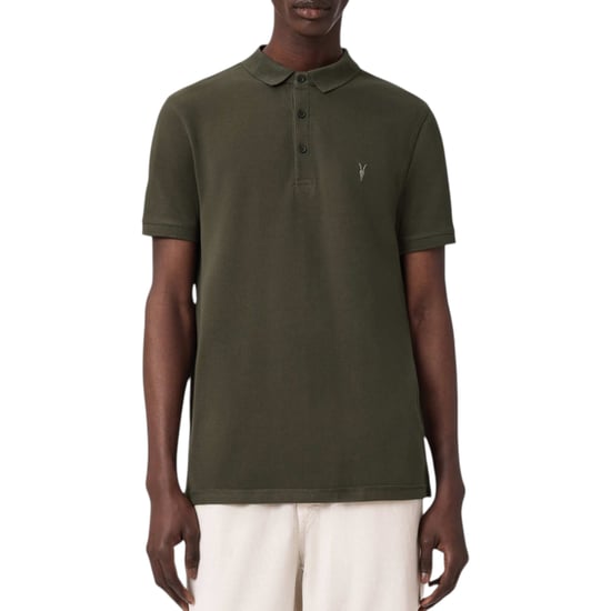 All Saints Mens Polo Shirt Reform Summer Pique Casual Short Sleeve Pullover Tee - Image 1