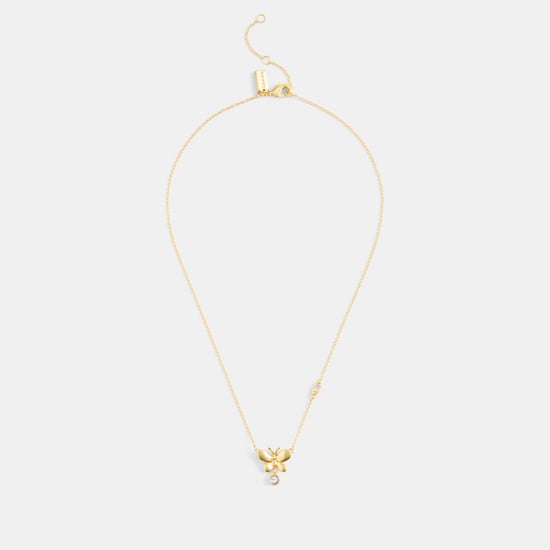 Butterfly Stone Pendant Necklace - Image 2