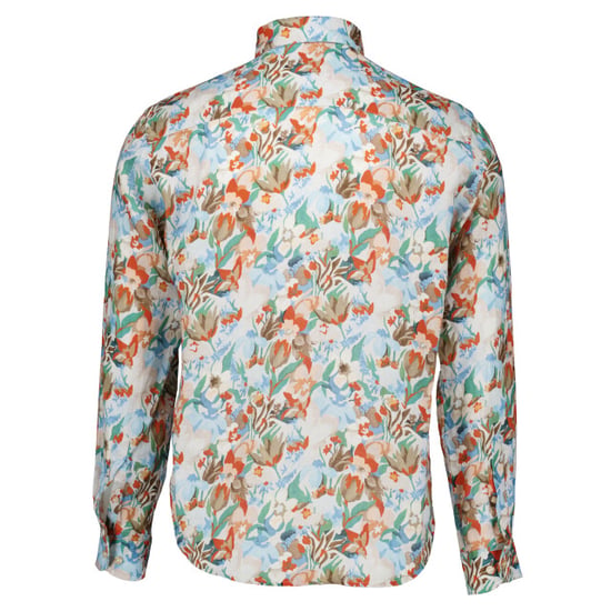 Eton Floral linen print shirt lange mouw overhemden 100015064 - Image 2