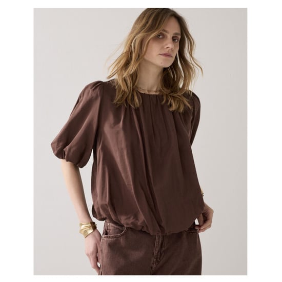 Summum Top balloon sleeves viscose cotton 2s3442-12370 - Image 3