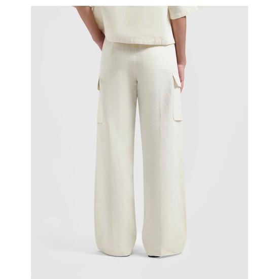 Olaf Hussein Cotton linen cargo pants cargo w210401 - Image 4