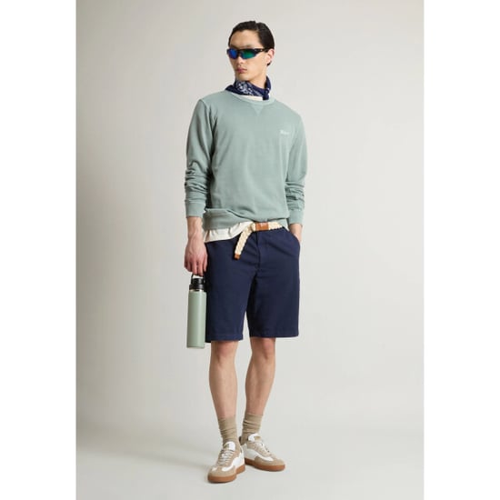 Woolrich Garment dyed crewneck sweaters cfwosw0261mrut4040 - Image 4