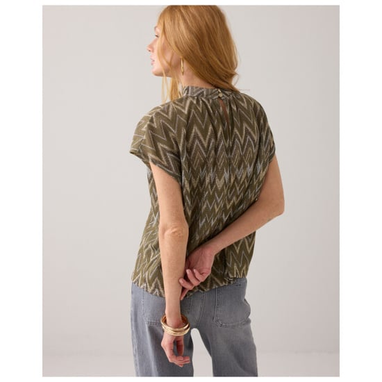 Summum Top zig zag lurex tops 3s5177-30718 - Image 2