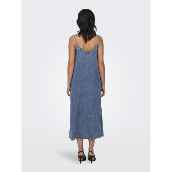 Only onldia sl cut dnm dress yok344 noos 15323694 light blue denim - Image 5