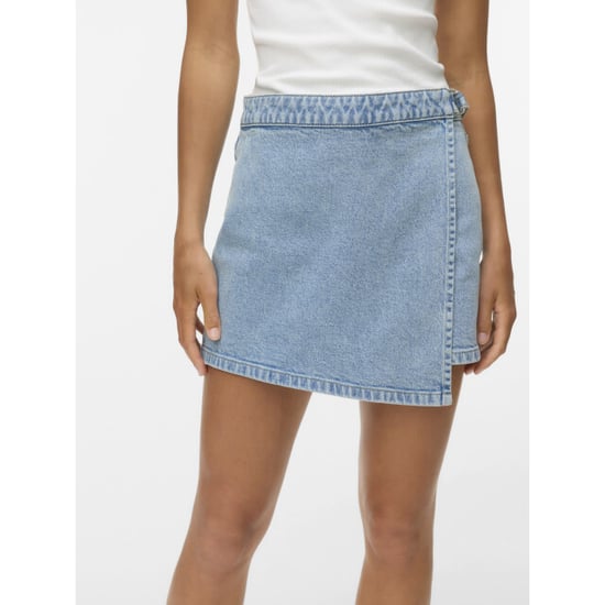 Vero Moda vmvica hr short dnm skort vi3450 10326185 light blue denim - Image 5