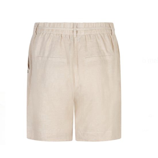 Red Button Cami short linen/visco melange - Image 3