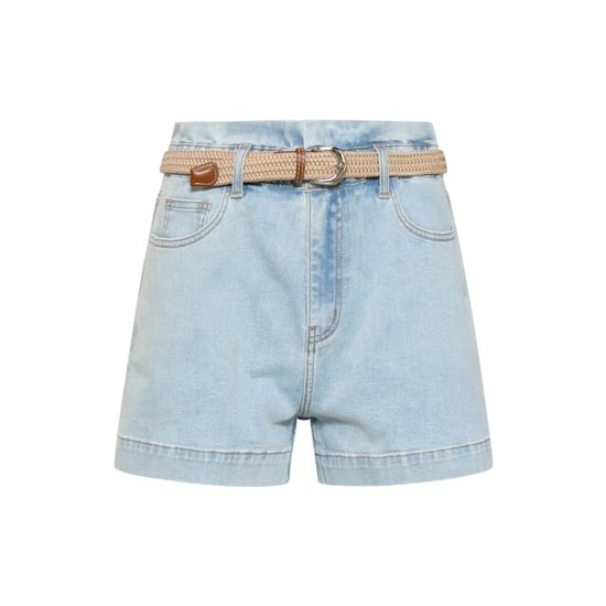 Smashed Lemon Korte broek met riem en hoge taille | - Image 5