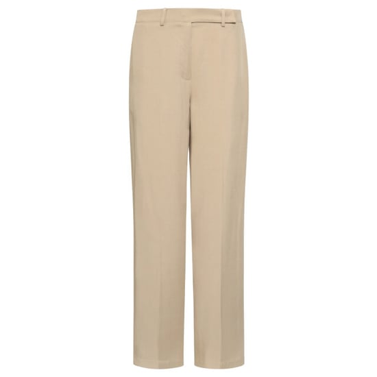 Smashed Lemon Dames zachte wijde pantalon met rechte pijpen | - Image 2