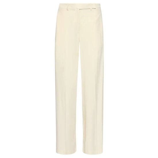 Smashed Lemon Dames zachte wijde pantalon met rechte pijpen | - Image 6