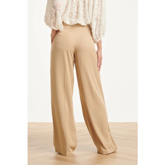 Smashed Lemon Dames zachte wijde pantalon met rechte pijpen | - Image 6