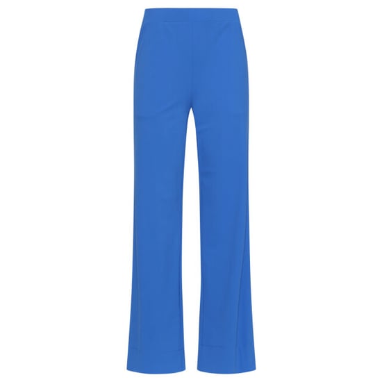 Smashed Lemon Blauwe wide leg broek met hoge taille | - Image 6