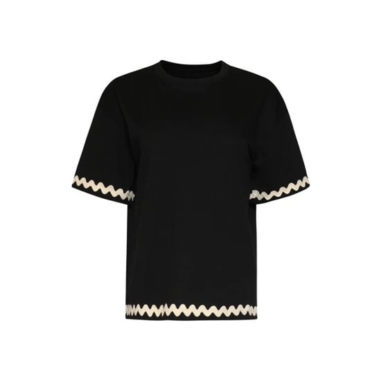 Smashed Lemon Dames t-shirt met golvende afwerking | - Image 3