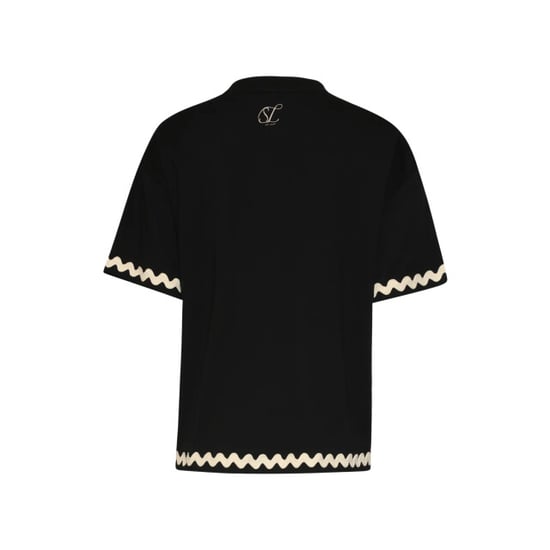 Smashed Lemon Dames t-shirt met golvende afwerking | - Image 4