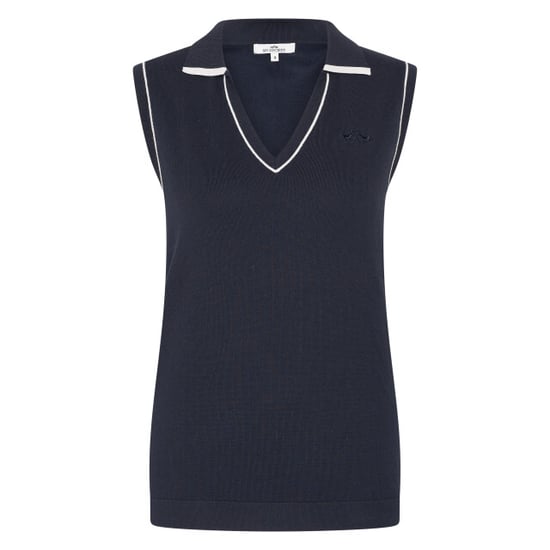 HV Society Knitted polo hvskiara - Image 1