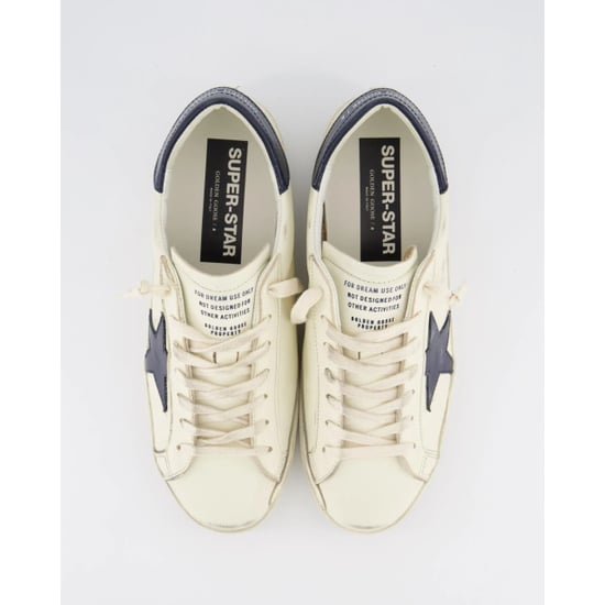 Golden Goose Deluxe Brand Heren super-star sneaker /blauw - Image 4