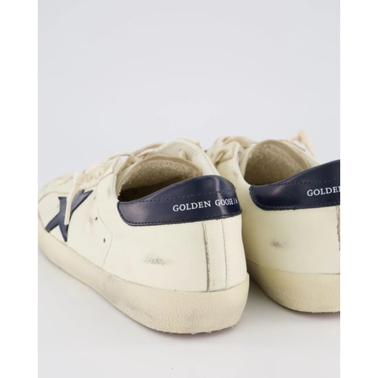 Golden Goose Deluxe Brand Heren super-star sneaker /blauw - Image 5