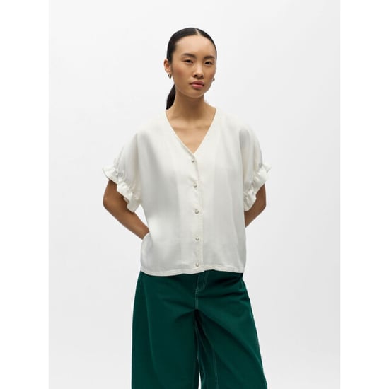 Object objframe 2/4 v-neck re top noos 23048963 cloud dancer - Image 4
