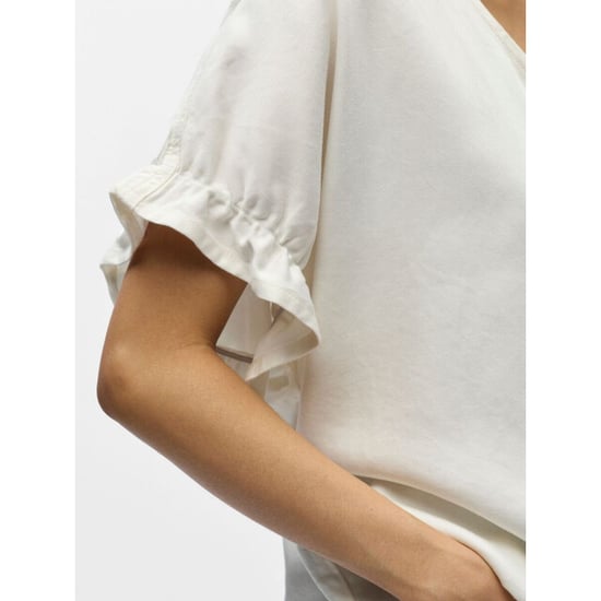 Object objframe 2/4 v-neck re top noos 23048963 cloud dancer - Image 5