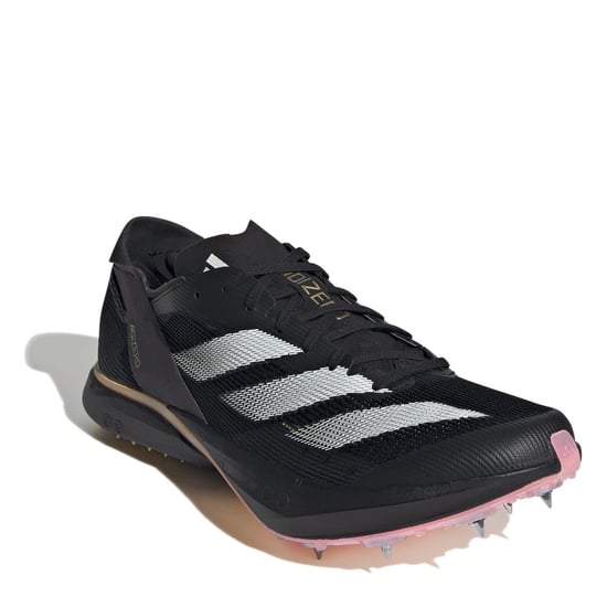 Men's adidas Adizero Avanti Running Spikes Unisex Adults in Black/Spark - Image 3